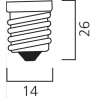 Λάμπα led σφαιρική 7W E14 G45 2700Κ PHILIPS EUROLAMP G45727E14PH