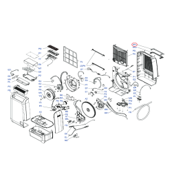 Λαβή άνω αφυγραντήρα DELONGHI original DELONGHI AF0002