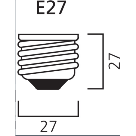 Λάμπα led σφαιρική 7W E27 G45 2700Κ PHILIPS PHILIPS G45727E27PH