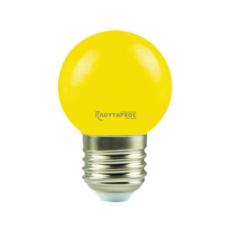 Λάμπα led σφαιρική 1.8W E27 G45 ΚΙΤΡΙΝΗ EUROLAMP EUROLAMP G451.8YEL