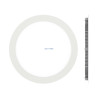 Φωτιστικό χωνευτό led slim Φ240 24W 4000K λευκό EUROLAMP 044115