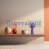 Επιτραπέζιος – χειρός ανεμιστήρας επαναφορτιζόμενος μώβ χρώματος με σύνδεση USB και βάση κινητού EUROLAMP EUROLAMP 300-20540