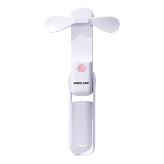 Ανεμιστήρας χειρός επαναφορτιζόμενος με σύνδεση USB EUROLAMP EUROLAMP 300-20550