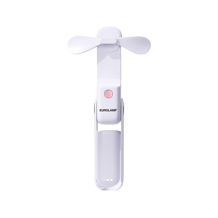 Ανεμιστήρας χειρός επαναφορτιζόμενος με σύνδεση USB EUROLAMP EUROLAMP 300-20550