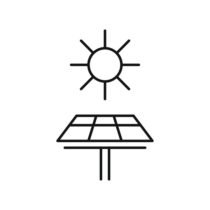 copy of Σποτ φωτιστικό ηλιακό κήπου καρφωτό κινητό μαύρο EUROLAMP