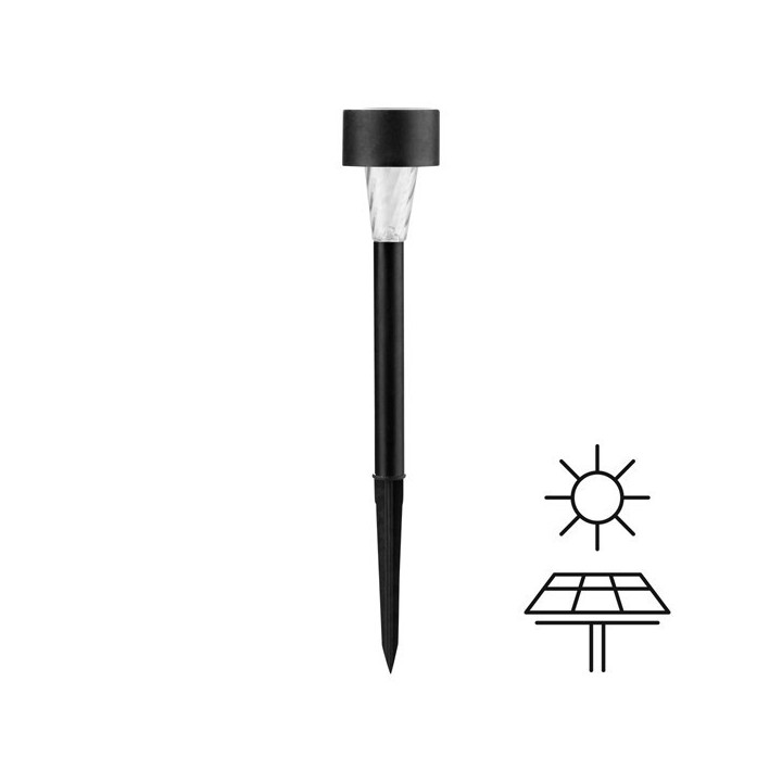 copy of Σποτ φωτιστικό ηλιακό κήπου καρφωτό κινητό μαύρο EUROLAMP