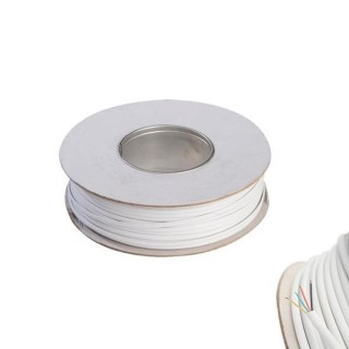 copy of Καλώδιο τηλεφώνου πλακέ 2 ζευγών RJ11 ΛΕΥΚΟ EUROLAMP