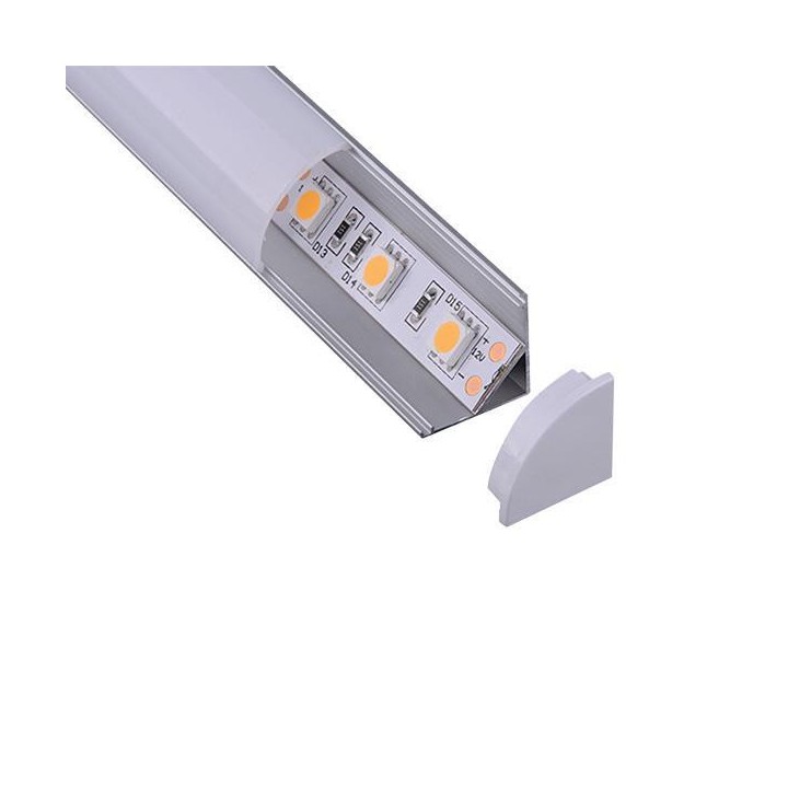 copy of Προφίλ αλουμινίου εξωτερικό για ταινία Led 2000*10,5*11 45°