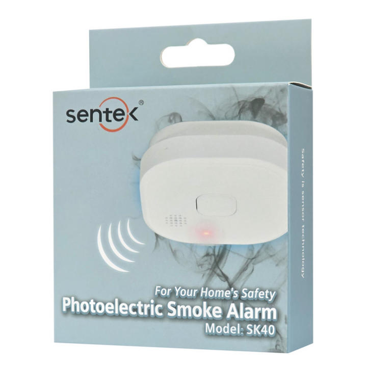 Φωτοηλεκτρικός ανιχνευτής καπνού SK40 ΛΕΥΚΟ  PHM0011