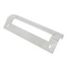 Refrigerator handle (without gray side caps) white PITSOS/SIEMENS/BOSCH original