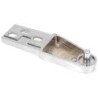 Upper door hinge for PITSOS/AEG refrigerator
