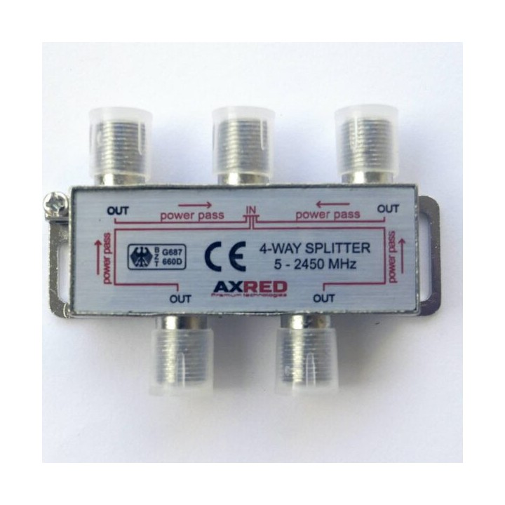 copy of Διακλαδωτής μεταλλικός τύπου F OPTICUM