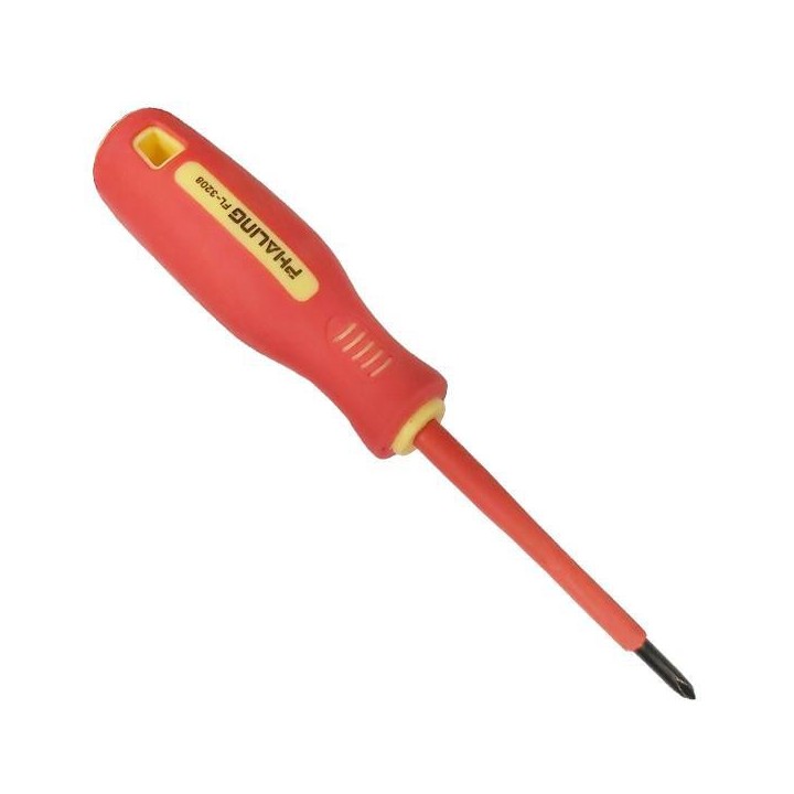 Μονωμένο κατσαβίδι με μαγνητική μύτη σταυρός PH0x75mm ΓΕΝΙΚΗΣ ΧΡΗΣΗΣ K+PH0x75