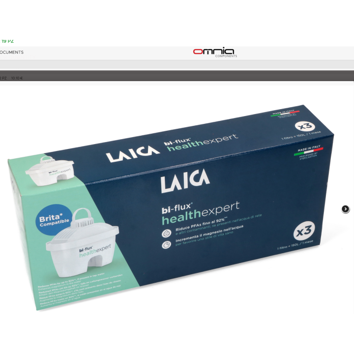 copy of Φίλτρο κανάτας νερού οβάλ LAICA original