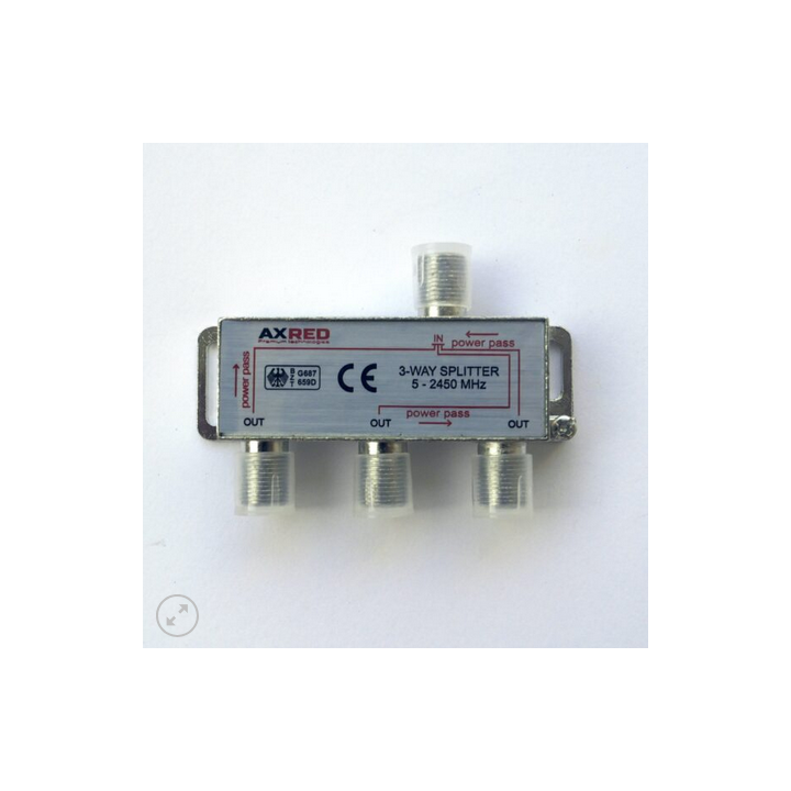 OPTICUM Διακλαδωτής μεταλλικός τύπου 1 πρός 3 F OPTICUM TAFF0002 | ...