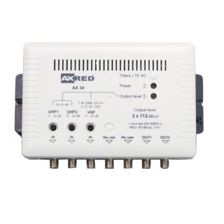 AXRED AX34 mini central line amplifier