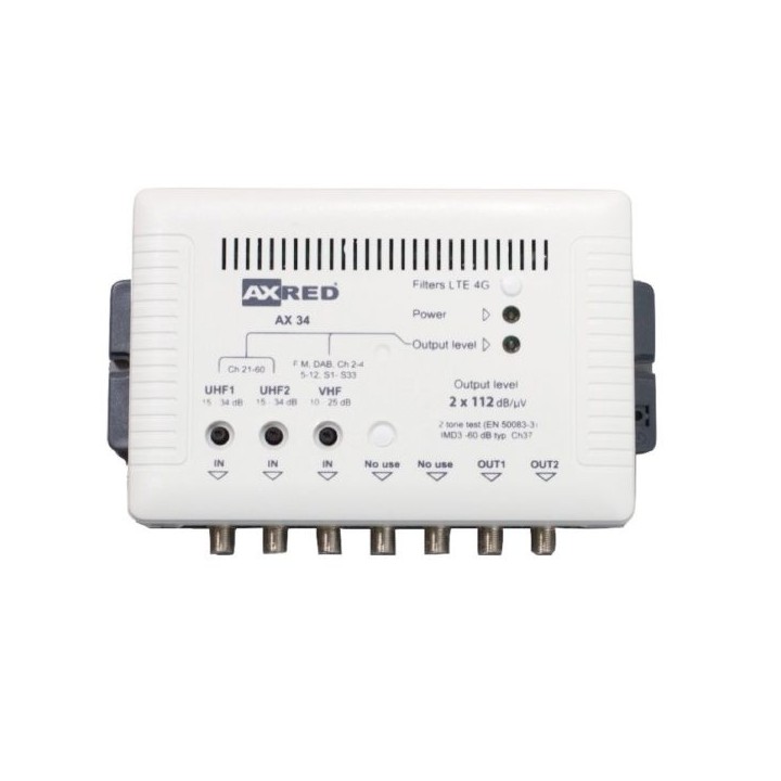 AXRED AX34 mini central line amplifier