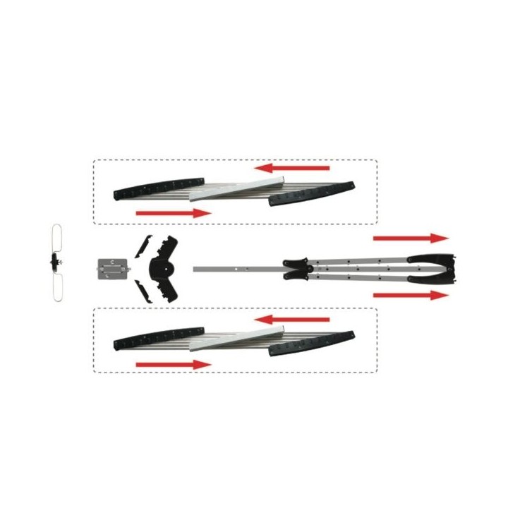 Outdoor TV antenna for terrestrial digital signal MAX 2000