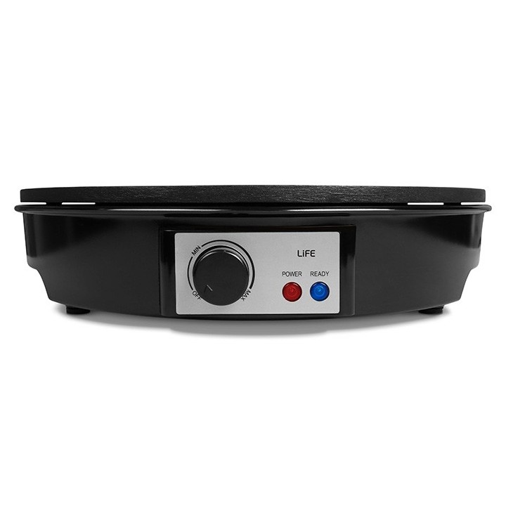 Tabletop double electric ceramic hob, 2400W.