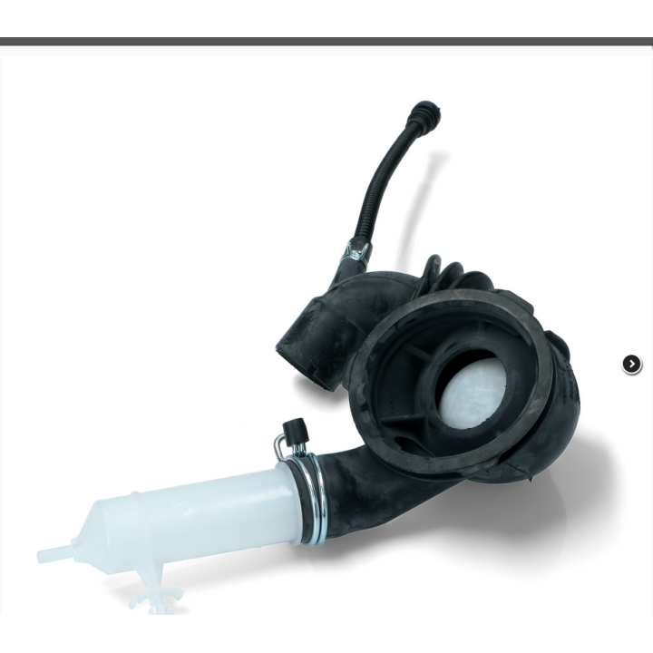 Rubber (blowpipe) for washing machine soap dispenser bucket IGNIS