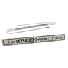 Glass heating element (220 volts, 130 watts, 29 cm) for MITSUBISHI refrigerator defrosting....