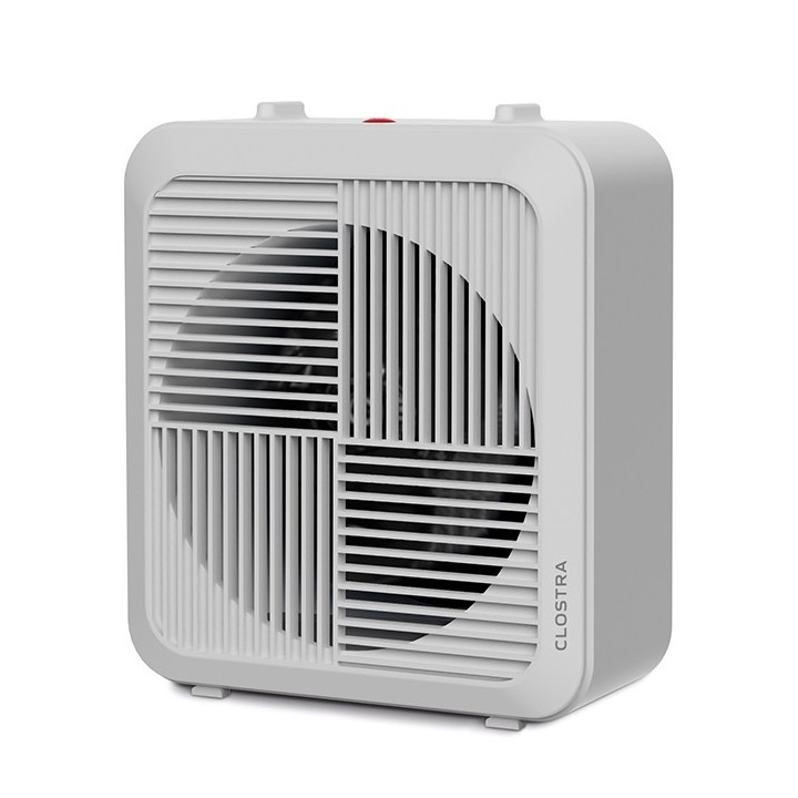 VINTAGE 1000W/2000W white room fan heater