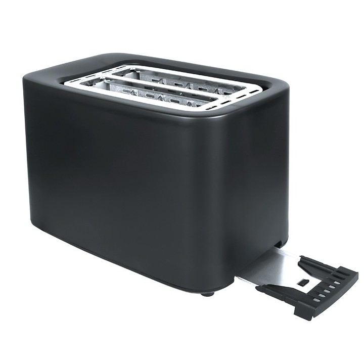 LIFE Αυτόματη φρυγανιέρα, 750W CRISPY BLACK | ploutarxoselectronics.gr