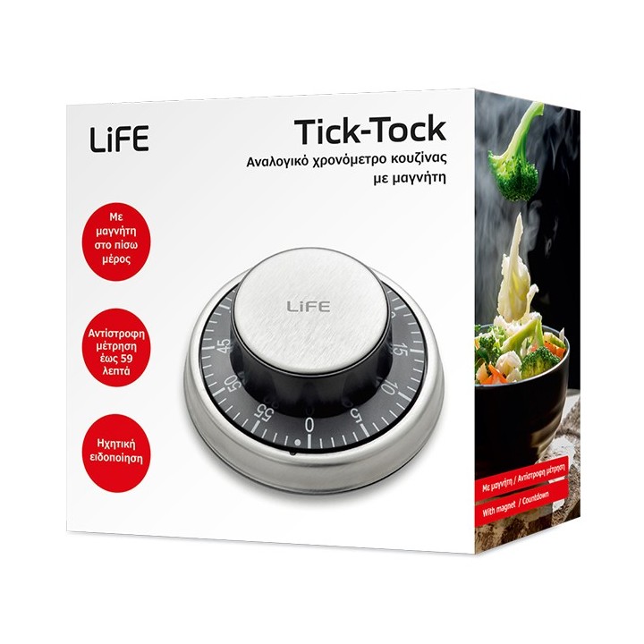 Digital kitchen timer with touch buttons LIFE TIME KEEPER