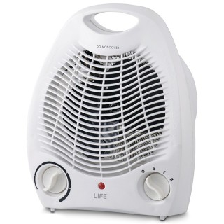 VINTAGE 1000W/2000W white room fan heater