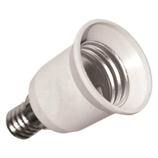 Adapter from E27 to E14