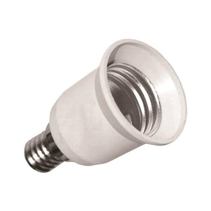 Adapter from E27 to E14