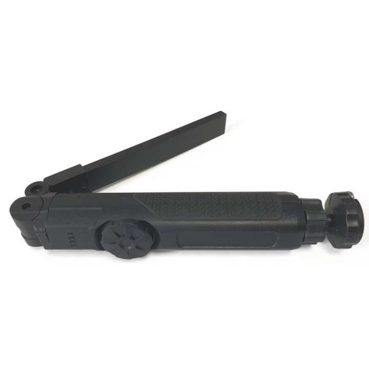 Battery head LED flashlight