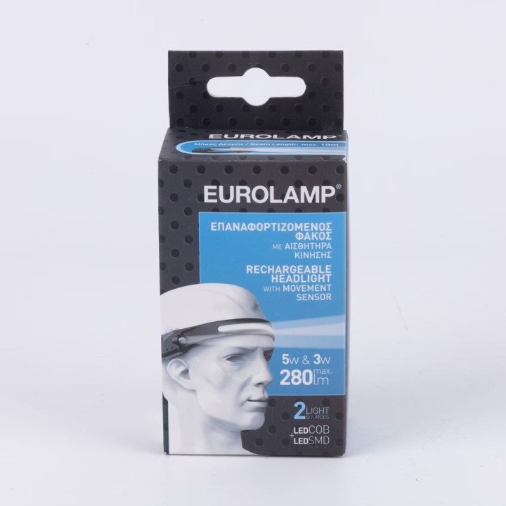 Battery head COB LED flashlight