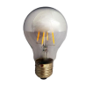 Λάμπα led 6W E27 A60 2700Κ ΑΝΕΣΤΡΑΜΜΕΝΟΥ ΚΑΘΡΕΠΤΟΥ FILAMENT DIMMABLE EUROLAMP