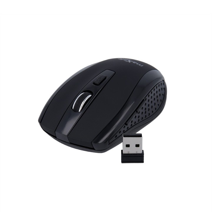 Wireless optical mouse, 1600DPI in black