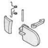 Κλείστρο πόρτας set πλυντηρίου ρούχων ARISTON/INDESIT ARISTON KLI0049