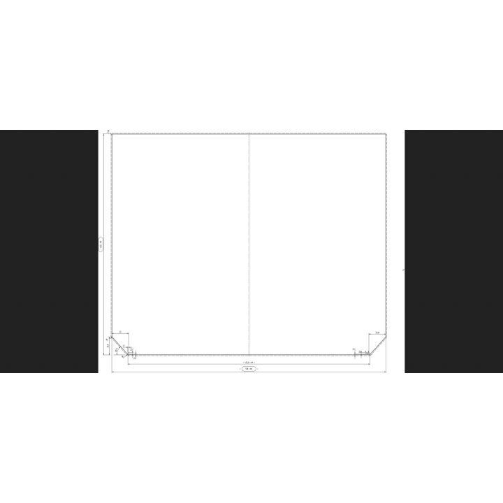 GORENJE Εσωτερικό κρύσταλλο πόρτας φούρνου KORTING/GORENJE original...