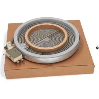 Double burner for ceramic plate Φ200mm - Φ125mm GENERAL USE/EGO