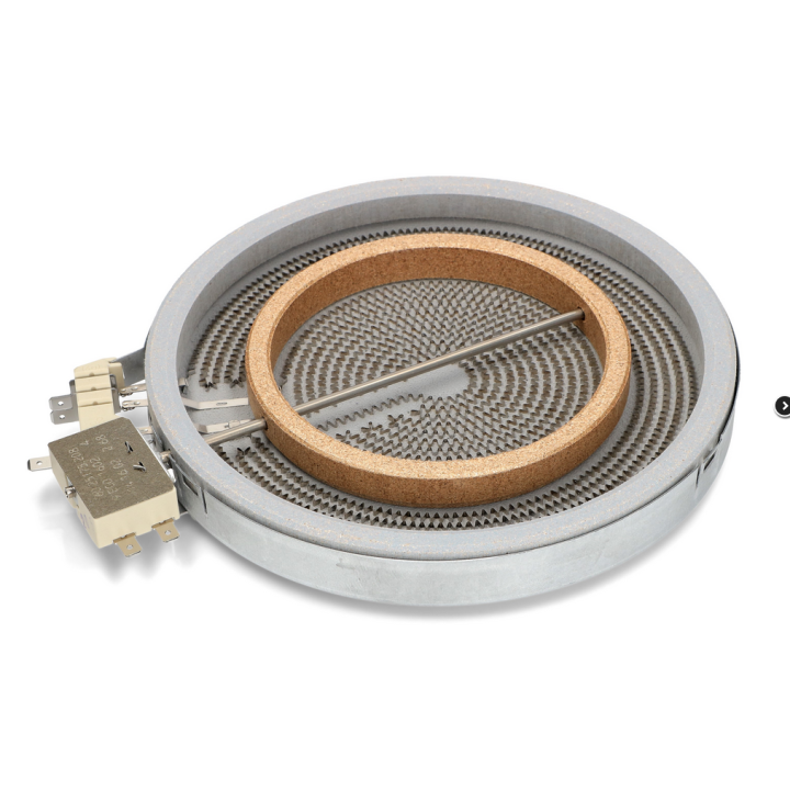 Double burner for ceramic plate Φ200mm - Φ125mm GENERAL USE/EGO