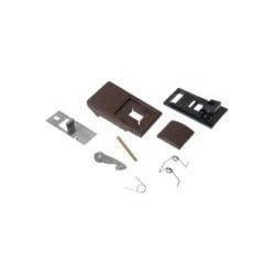 Κλείστρο σετ πόρτας πλυντηρίου ρούχων ARISTON με κουμπί ασφαλείας καφέ χρώμα ARISTON KLI0062