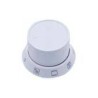 White push button, oven selection PITSOS/SIEMENS/BOSCH