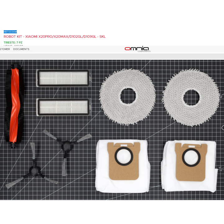 Accessory set for XIAOMI replica vacuum cleaner