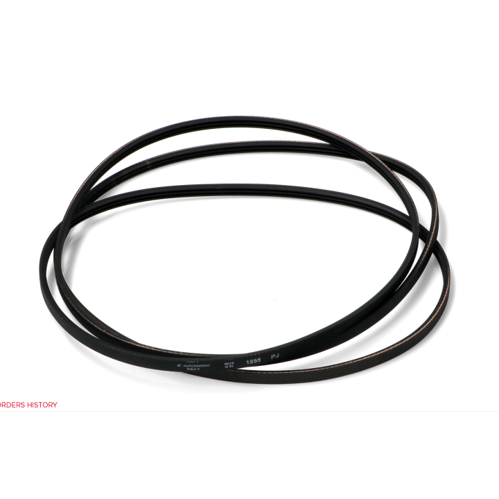Transparent ribbed washing machine belt 1238 J4 WHIRLPOOL
