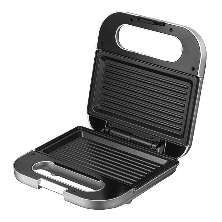 Toaster with removable non-stick grill plates, 750W