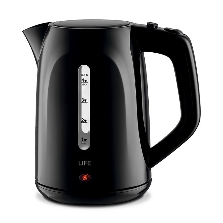 Stainless steel kettle 1.8L, 2200W LIFE AQUA