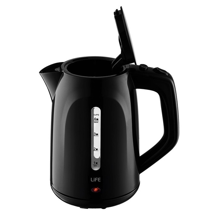 Stainless steel kettle 1.8L, 2200W LIFE AQUA
