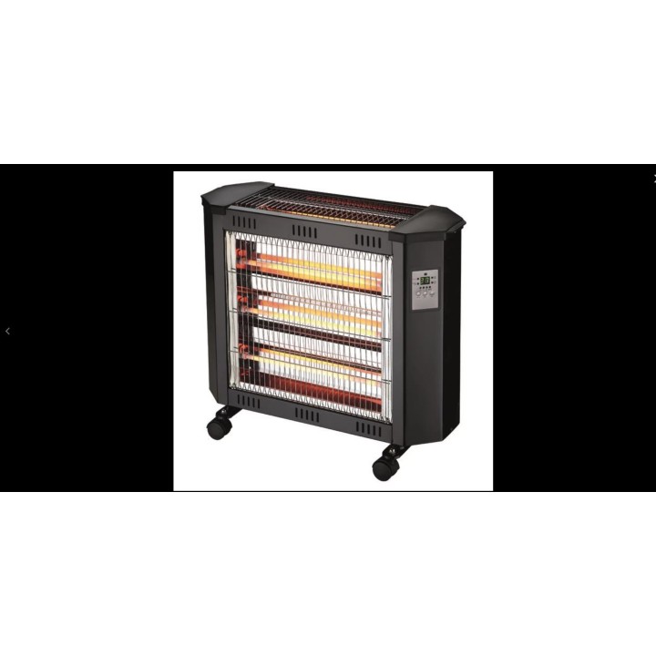 EUROLAMP wall-mounted quartz bathroom heater