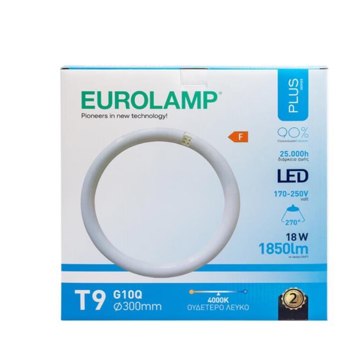 EUROLAMP Λάμπα φθορίου κυκλική L32W/865 6500K 2000lm EUROLAMP 147-8...