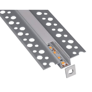 Aluminum profile, external, for LED strip 2000*10.5*11 45°