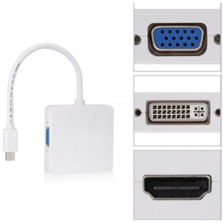 DVI-D male to VGA female adapter